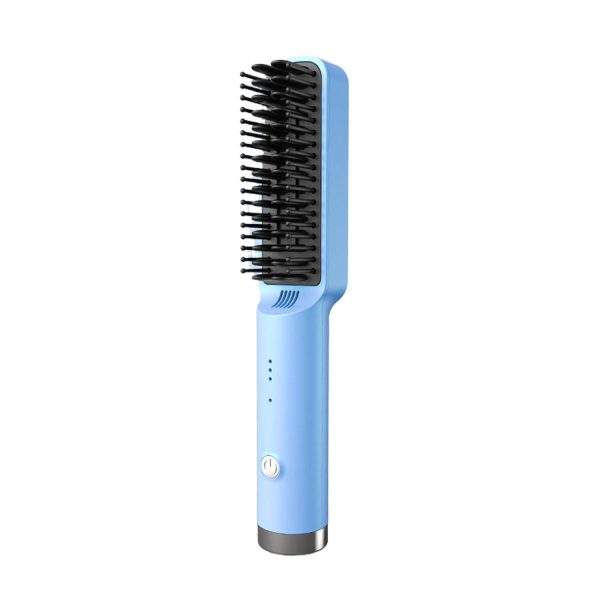 Adjustable Temperature Ionic Hair Straightening Comb - Image 2