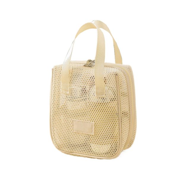 Lightweight Portable Breathable Mesh Cosmetic Bag - Image 3