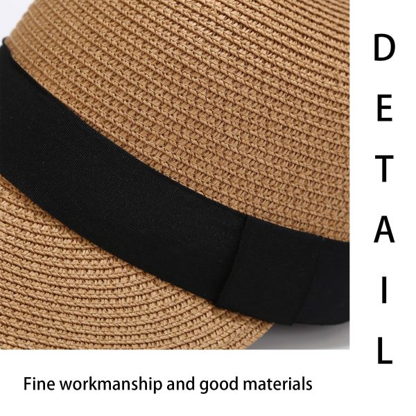 Jute Beach sunscreen straw cap - Image 6