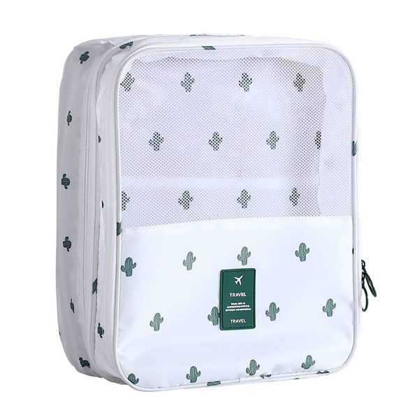 Travel Waterproof Double-Layer Dustproof Shoe Bag - Image 6
