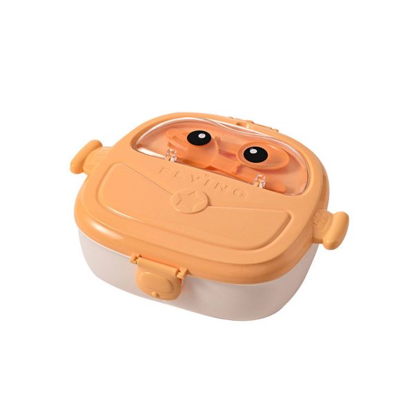 Portable Children's Plastic Lunchbox - Image 3