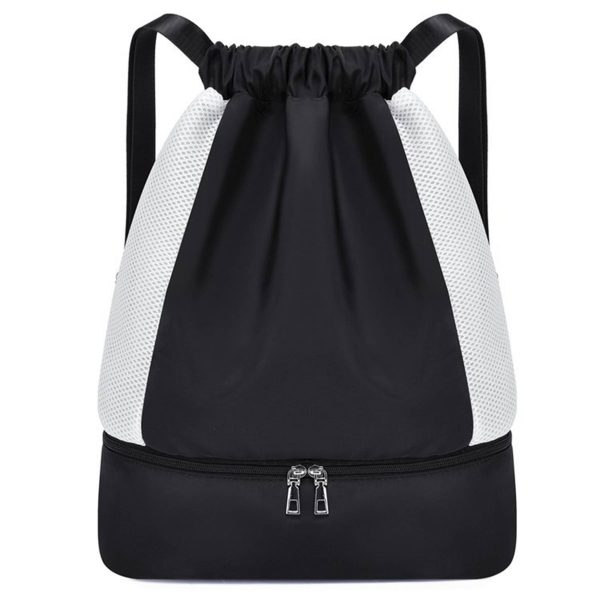 Nylon Waterproof Drawstring Backpack - Image 3