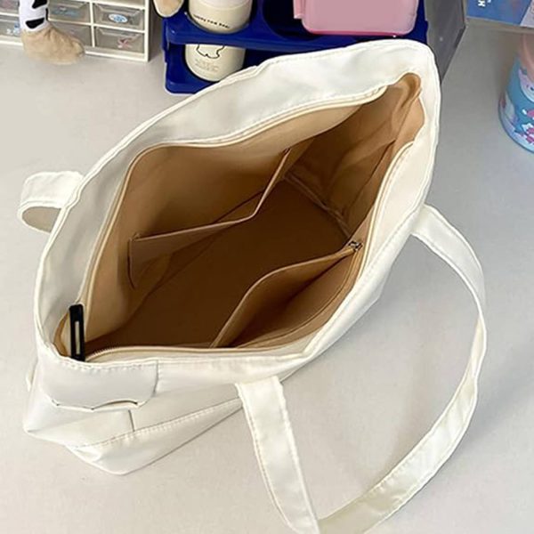 Nylon Drawstring Tote Bag - Image 3
