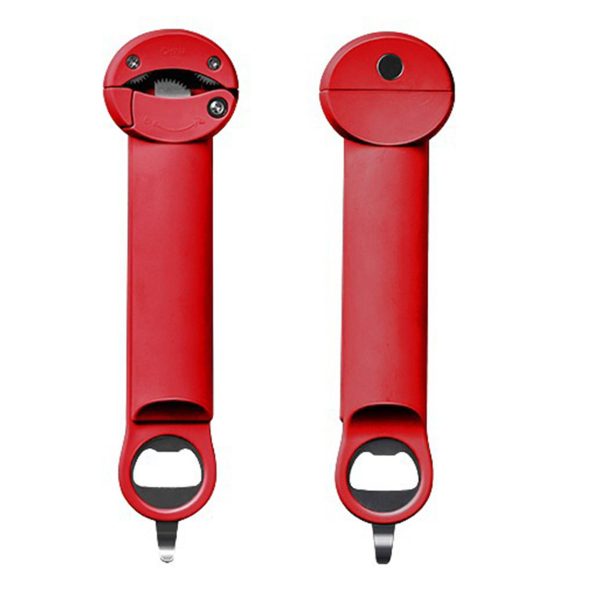 Polypropylene Multi-function magnetic bottle opener - Image 3