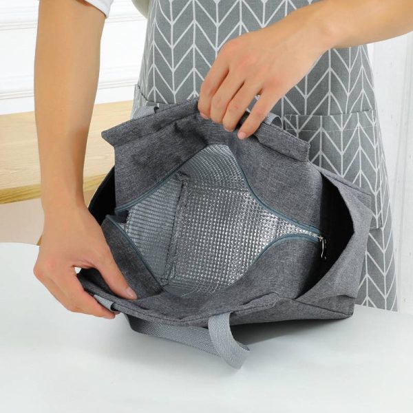 Oxford Cooler Insulated Lunch Bag Handbag - Image 6