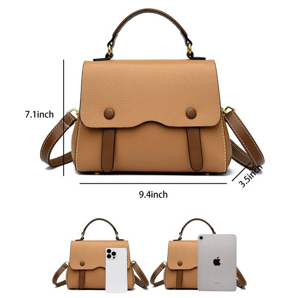 PU Travel Casual Ladies Shoulder Cross-body Bag - Image 7