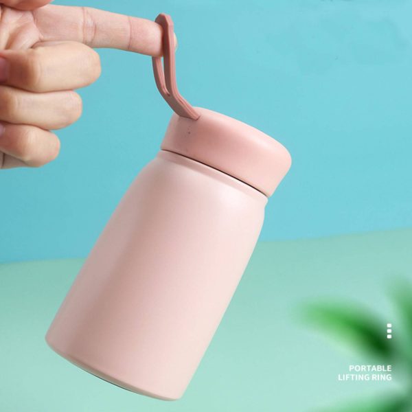 12oz Lightweight Portable Stainless Steel Insulated Bottle - Image 7