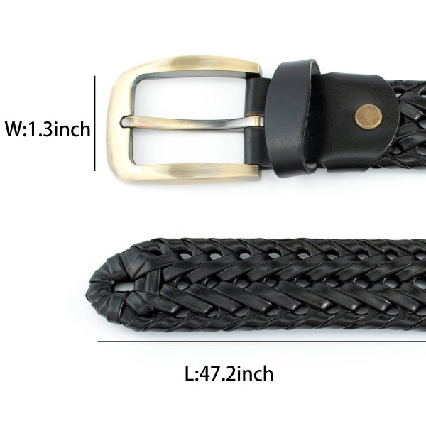 Woven Stretch Braided Belts for Women - Image 4
