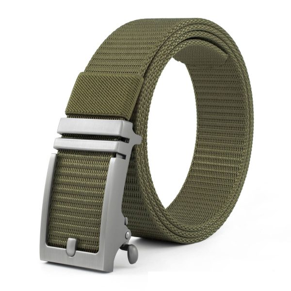 Mens Fashion Belt Nylon Fabric - Image 2
