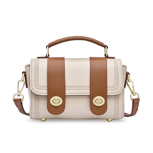 Genuine Leather Carry shoulder cross-body bag - Image 2