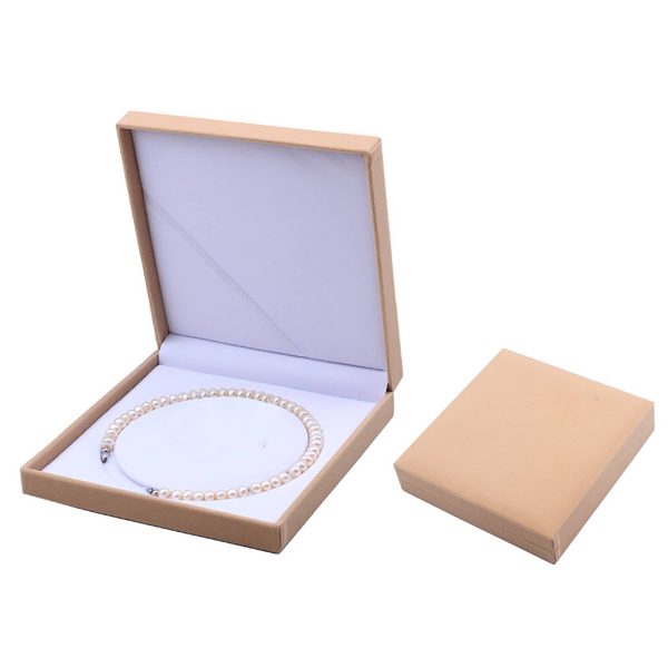 Flannelette pearl jewelry box Pendant packaging