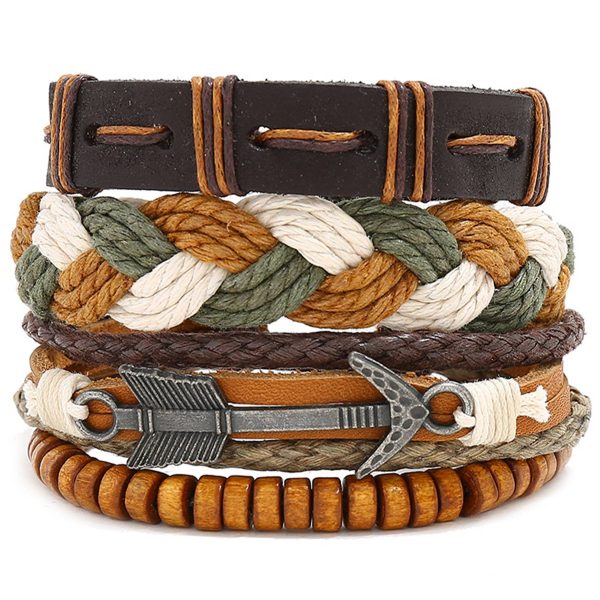 Jute Simple vintage woven bracelet
