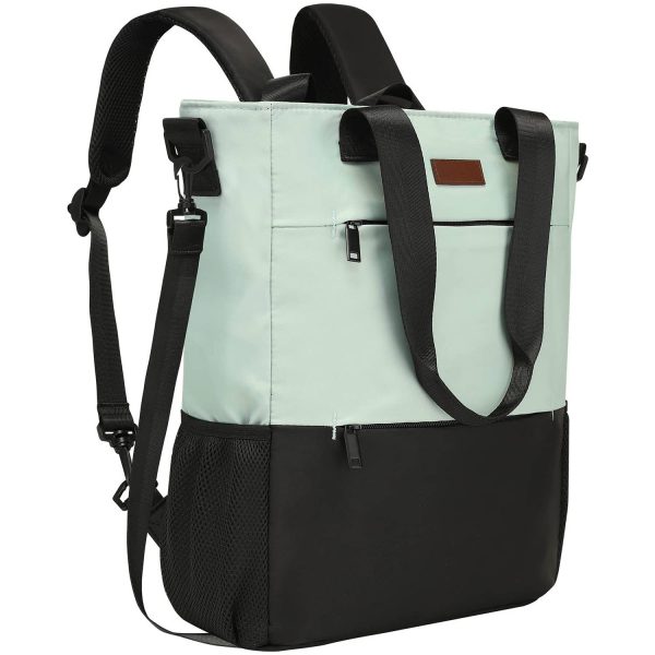 Convertible Women Laptop Water Resistant Casual Backpack - Image 4