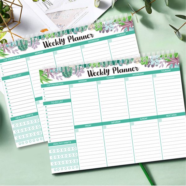 Paper Time management humbucker weekly planner - Image 3