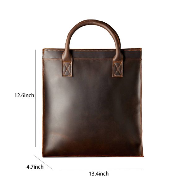 Genuine LeatherSoft cottonTote bag - Image 3