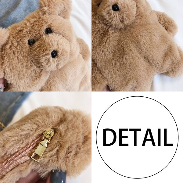 Large capacity bear shoulder crossbody bag - Image 4