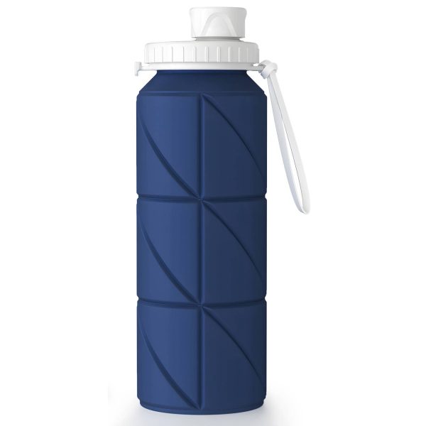 23oz Outdoor Creative Silicone Collapsible Water Bottle - Image 3