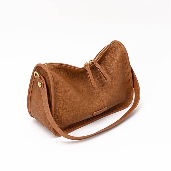 Genuine Leather shoulder messenger tote bag