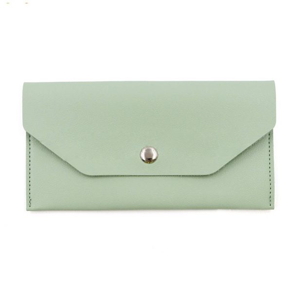 Convenient And Durable PU Leather Envelope Wallet - Image 2