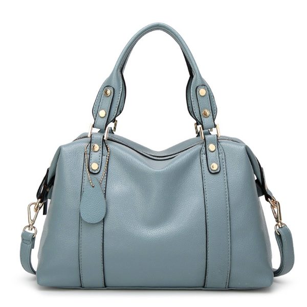 PU Purse with Handle Shoulder Tote Bag - Image 3