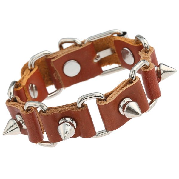 PU Punk statement accessory bracelet - Image 2