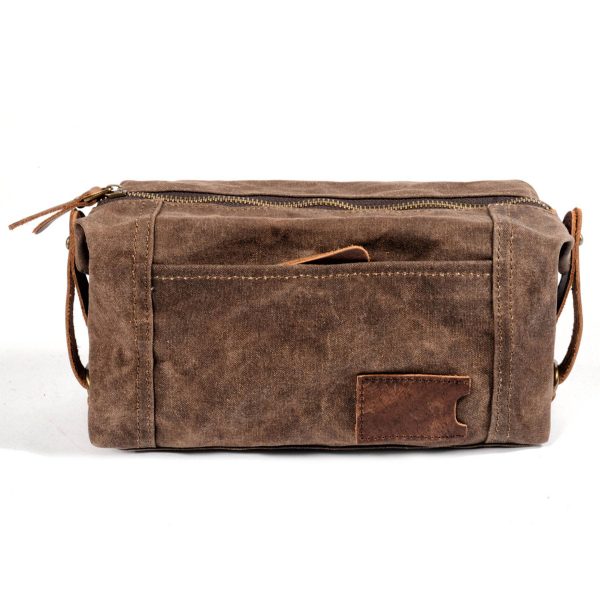 Canvas Toilet Portable Travel Small Bag - Image 3