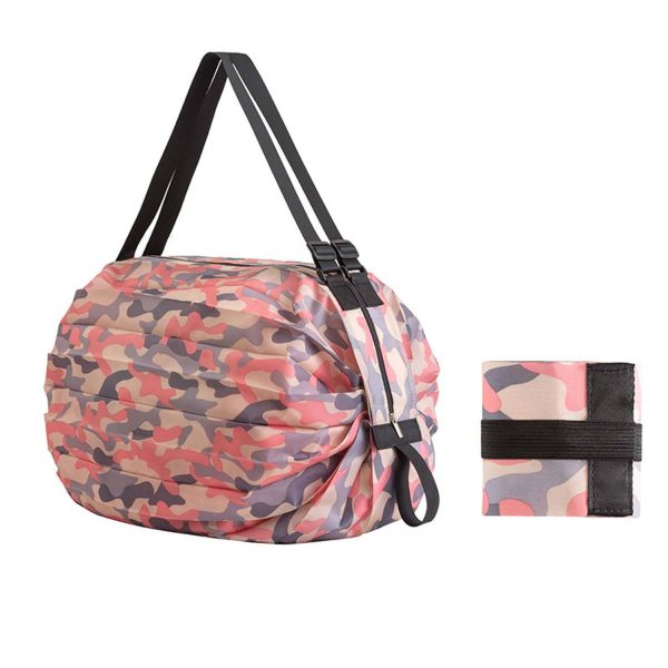One-Shoulder Reusable Folding Grocery Bags for Shopping - Image 4