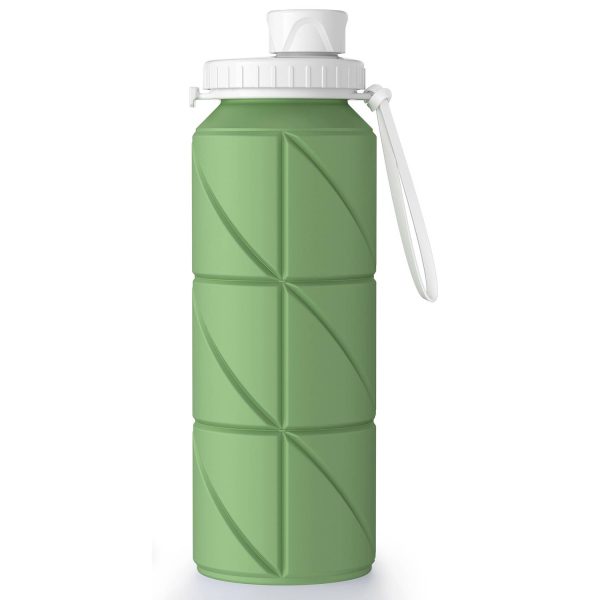 23oz Outdoor Creative Silicone Collapsible Water Bottle - Image 2