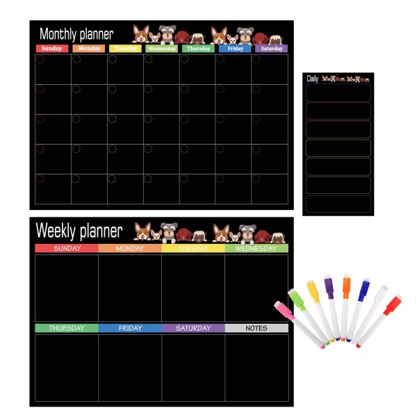Magnetic Calendar Whiteboard Planner - Image 4