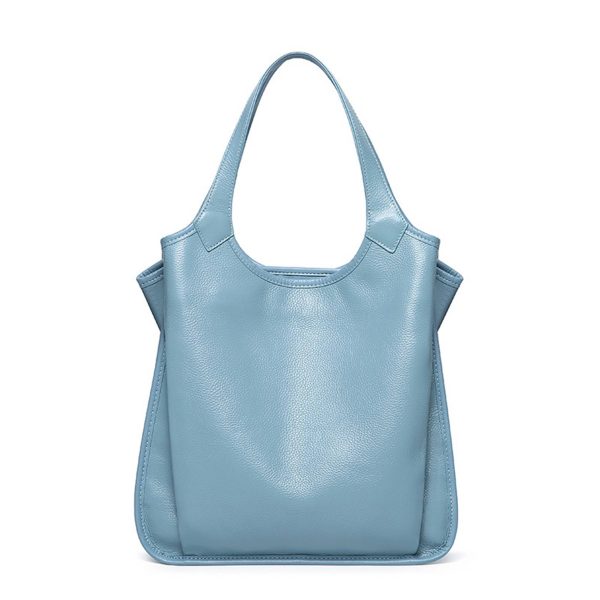 Genuine Leather stylish shoulder tote bag - Image 3