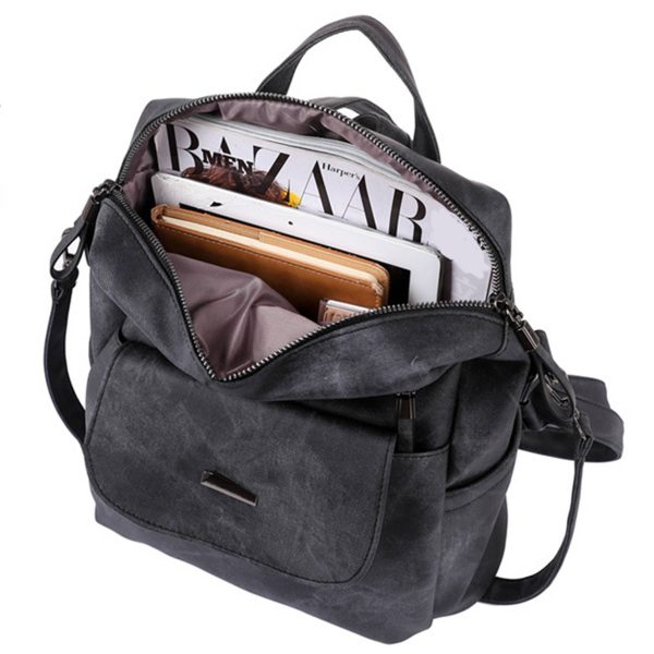 PU Leather Backpack for Women - Image 7