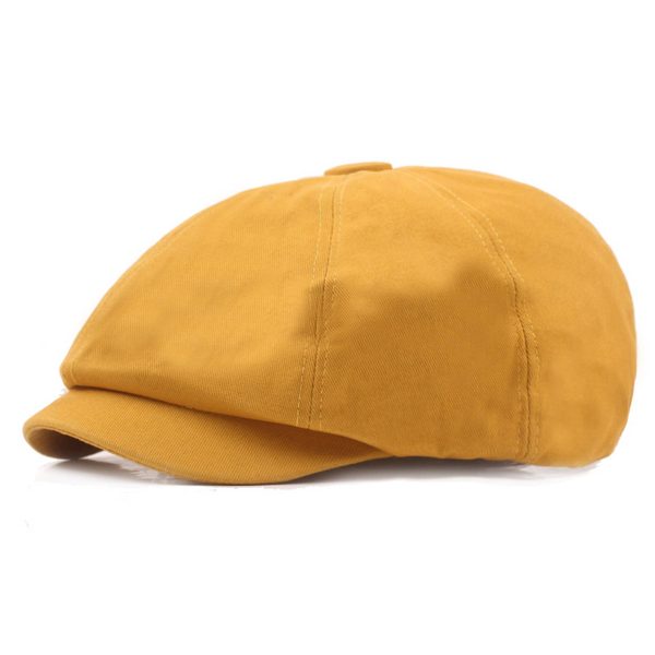 Men's Newsboy Flat Cap 100% Cotton - Image 2