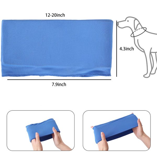 Polyester Dog Cooling Bandana Collar Neck Wraps - Image 2