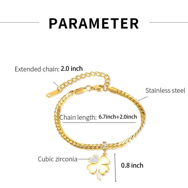 Fashionable titanium steel bracelets - Image 3