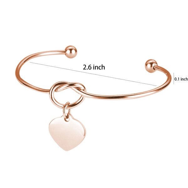 Stainless steel wrapped bracelet - Image 4
