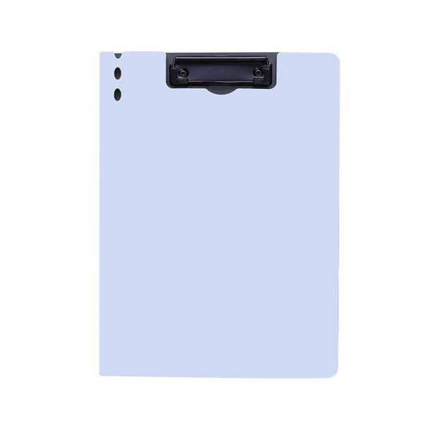 A4 Portable Lightweight Foldable Plastic Clipboard Folio - Image 5