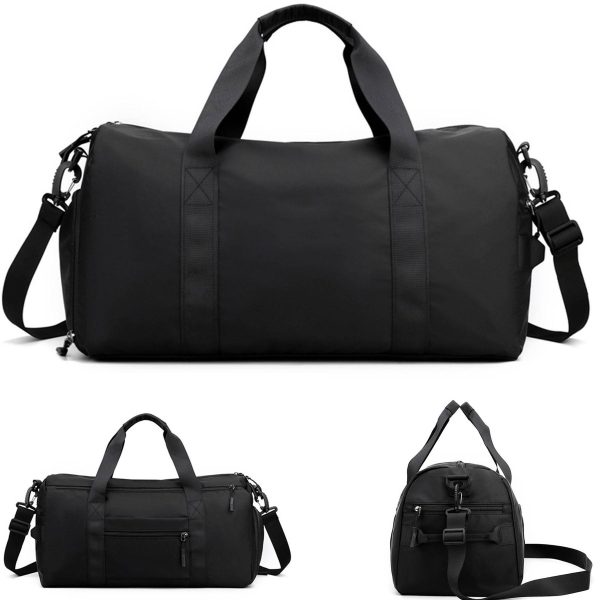 Oxford cloth travel crossbody duffel bag - Image 5