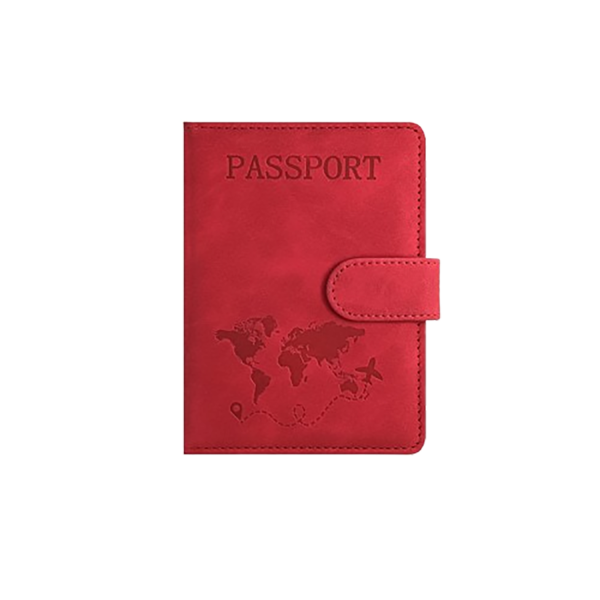 Rfid Anti-Theft Pu Leather Stylish Travel Passport Holder - Image 6