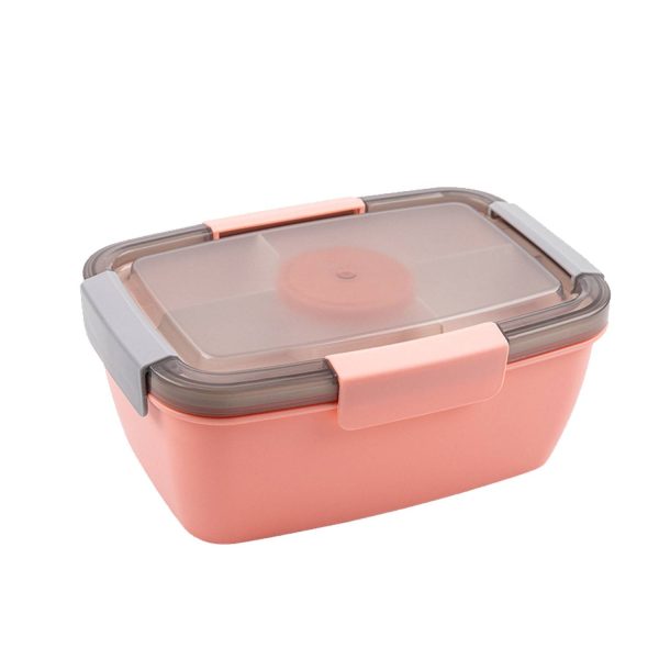 Large Capacity Multi-Compartment Safe PP Lunch Box