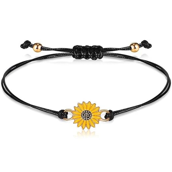 Handmade Sunflower Bracelets