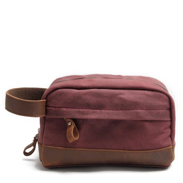 Canvas Travel Water-resistant Toilet Bag - Image 4