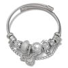 Alloy Cupid heart pendant bracelet