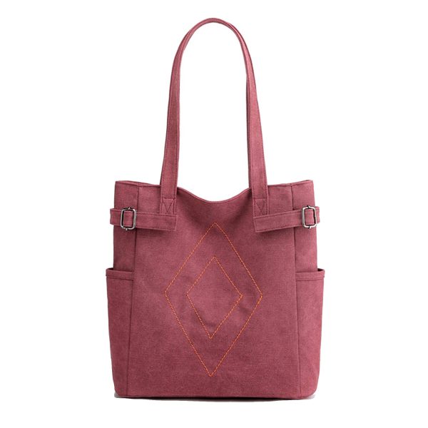 Large Capacity Canvas Shoulder Tote Bag for women - Image 3
