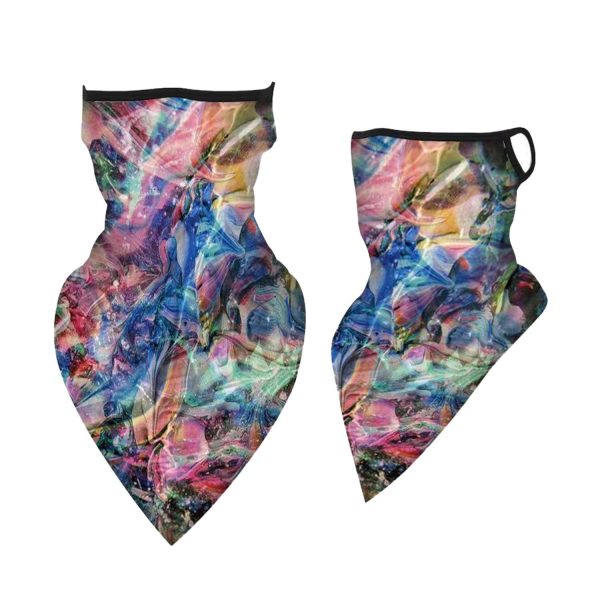 Polyester Ear Hanging Triangle Scarf Sun Protection Mask - Image 7