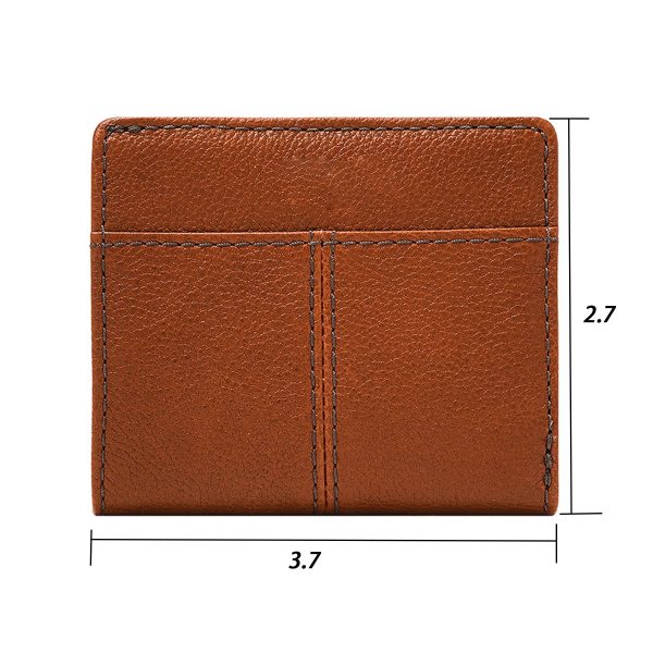 PU ultra-thin convenient short wallet - Image 5