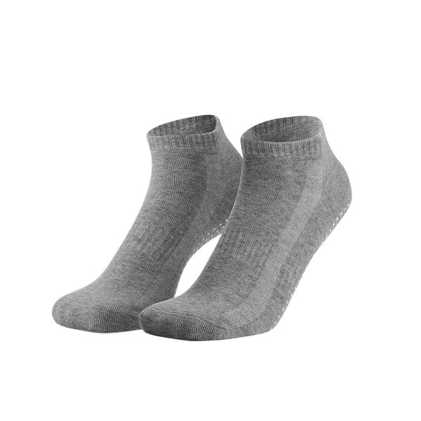 Breathable Wear-Resistant Silicone Grip Cotton Fitness Socks