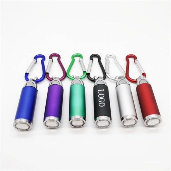 Mini Aluminum LED Flashlight Keychain - Image 5