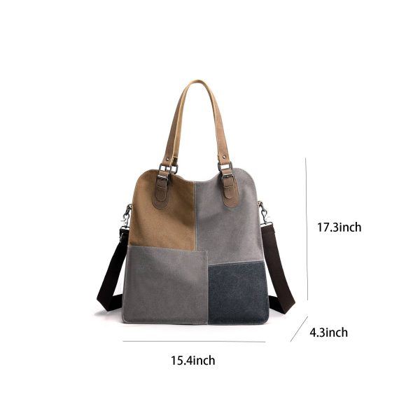 Canvas waterproof Handbags for Women - Image 3