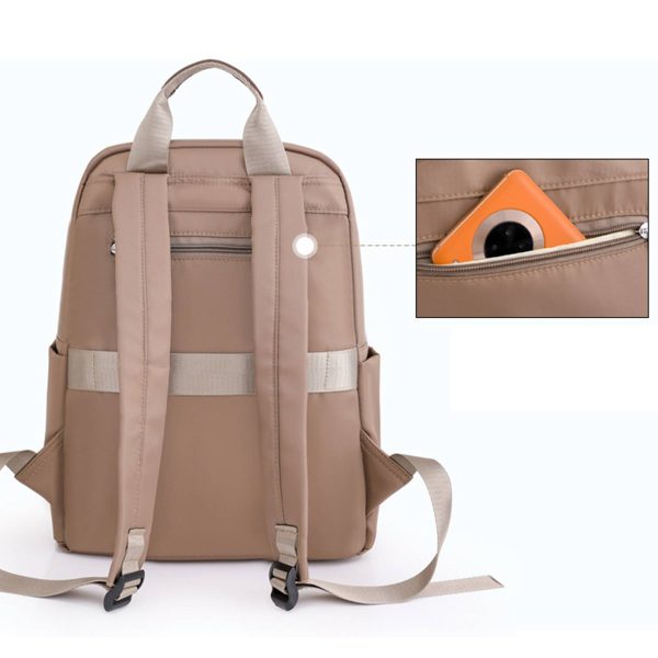 Nylon Women's Fashion Backpack Purse - Image 4