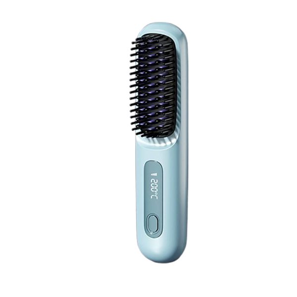 Travel Portable Rechargeable Hair Straightener Comb - Image 3